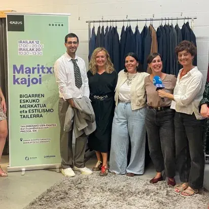 Maritxu Kajoi se viste  de segunda mano