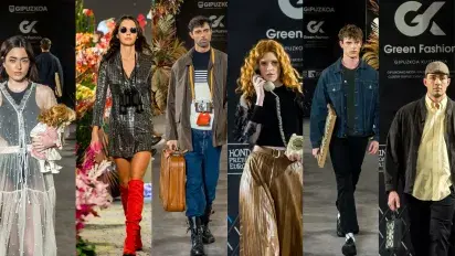 Emaus Gizarte Fundazioa reafirmó su posición como pionera en la moda sostenible de Gipuzkoa, en la pasarela GK Green Fashion